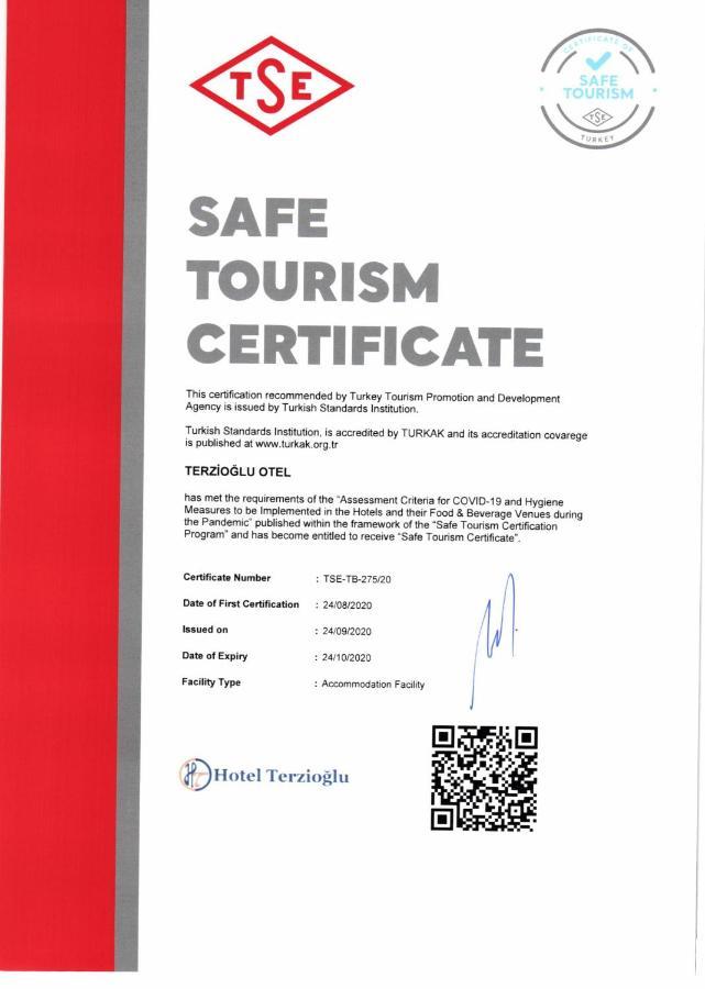 Terzioglu Otel Hopa Exteriör bild